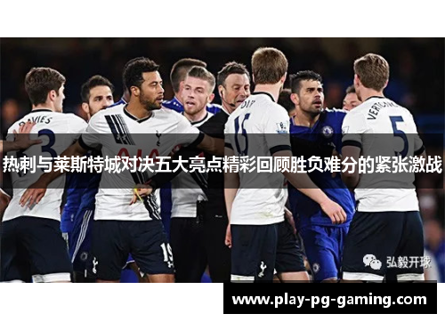热刺与莱斯特城对决五大亮点精彩回顾胜负难分的紧张激战