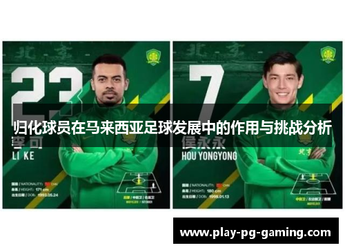 归化球员在马来西亚足球发展中的作用与挑战分析